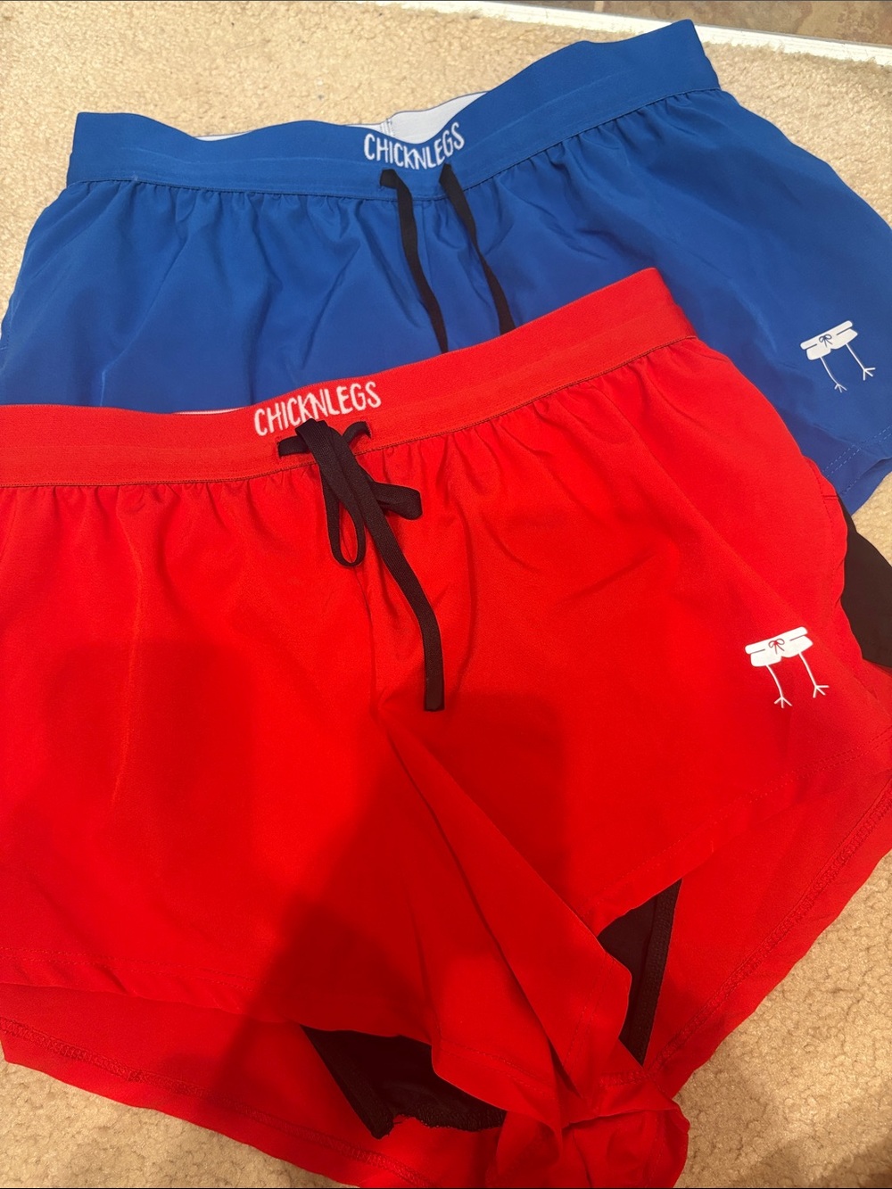 CHICKN LEGS LOT OF 2 SHORTS- size small